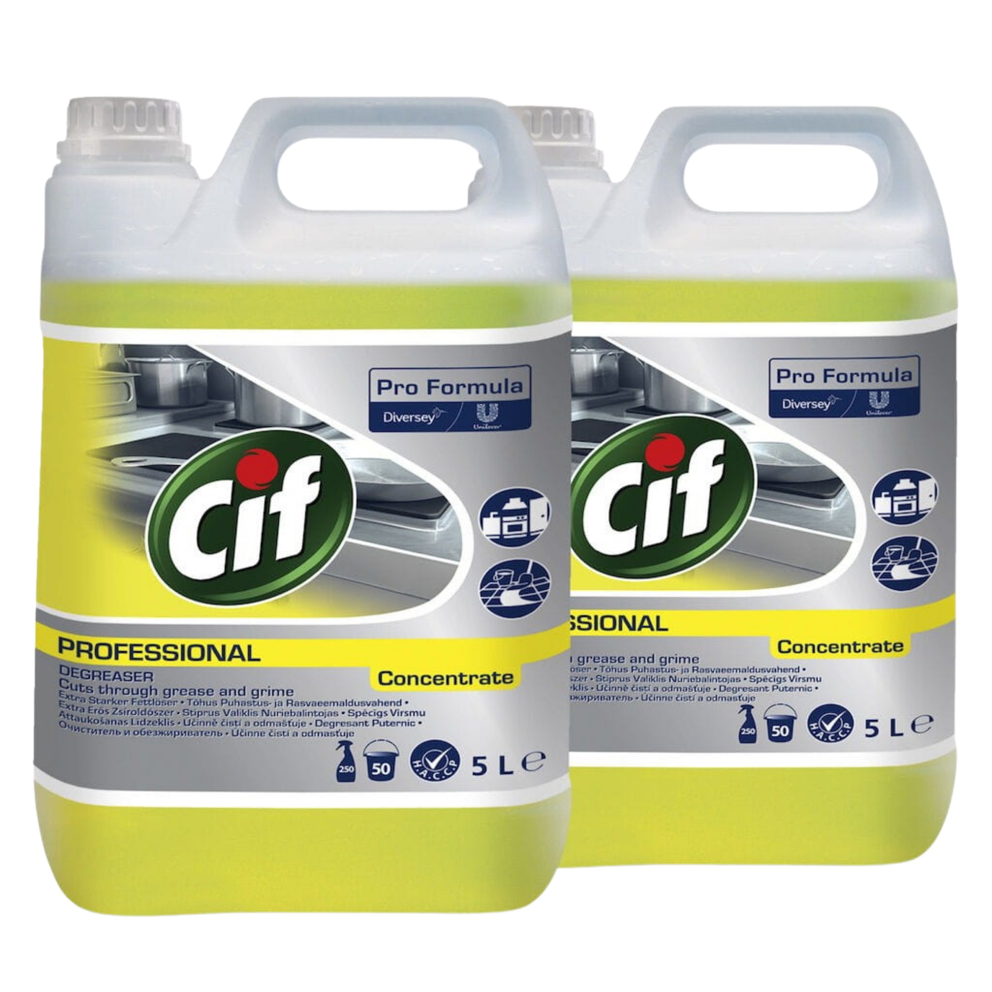 Pachet CIF Professional Degreaser Concentrat – Degresant Profesional 2×5 L