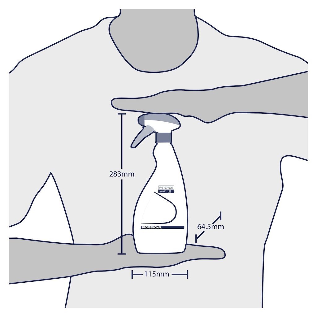 Pachet CIF Professional Oven & Grill Cleaner – Detergent pentru Cuptoare si Gratare 6×0,75 L